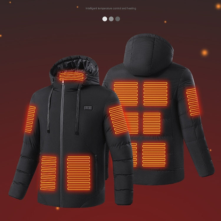 Winter Coat Thickened Outdoor Couple Intelligent Heating