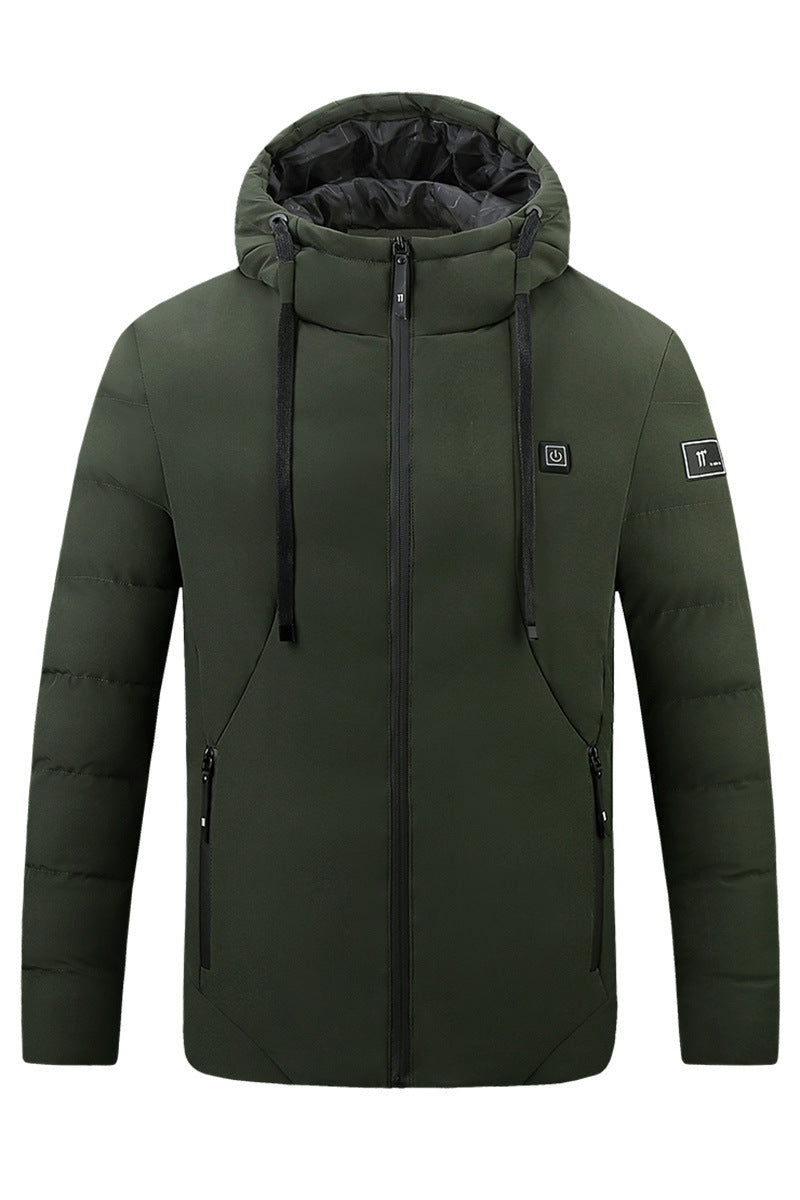 Winter Coat Thickened Outdoor Couple Intelligent Heating